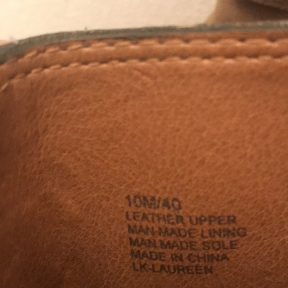 Lucky Brand Laureen Ankle Boots Sz 10 M 4 Inch Block Heels - Picture 7 of 9